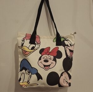 Disney Mickey Mouse & Friends Canvas Tote Bag